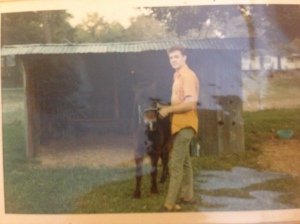 Age 15, Welsh Pony I got for free while working at Benson Printing Company